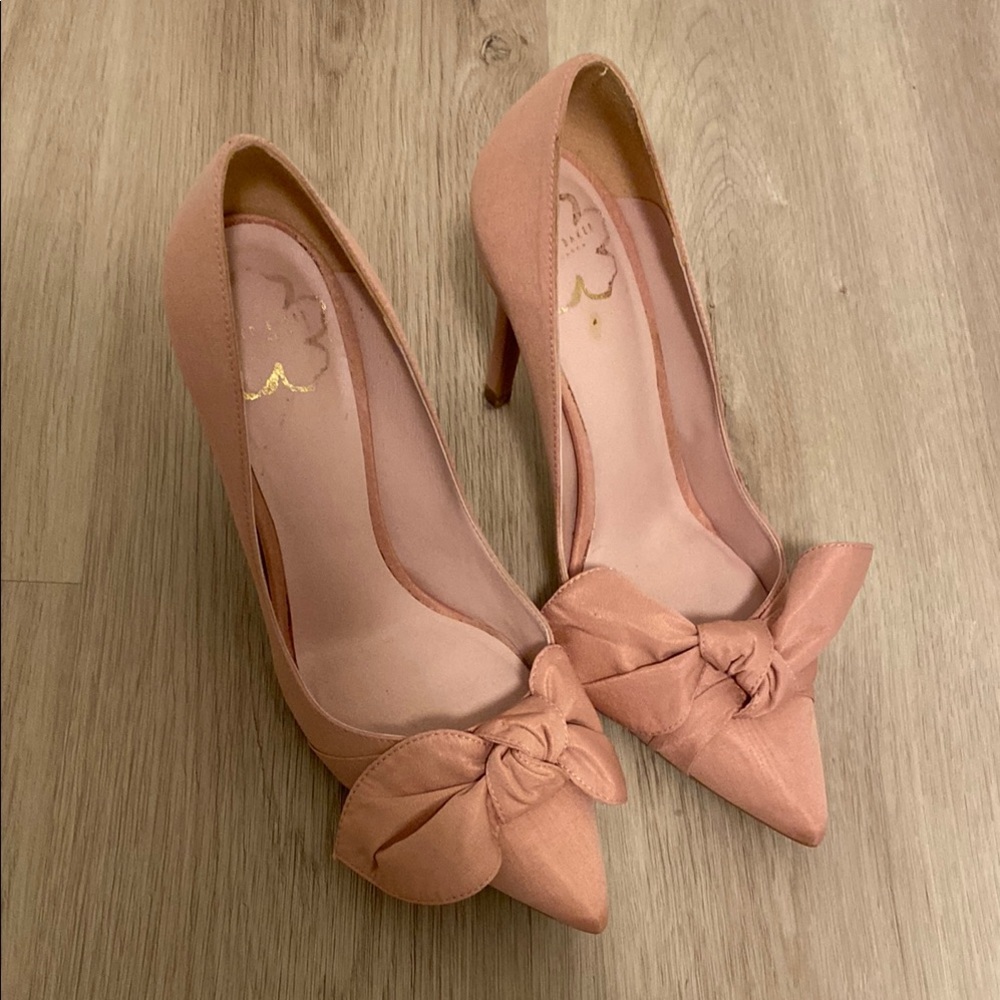 Ted Baker London Pink Bow Stiletto Heels